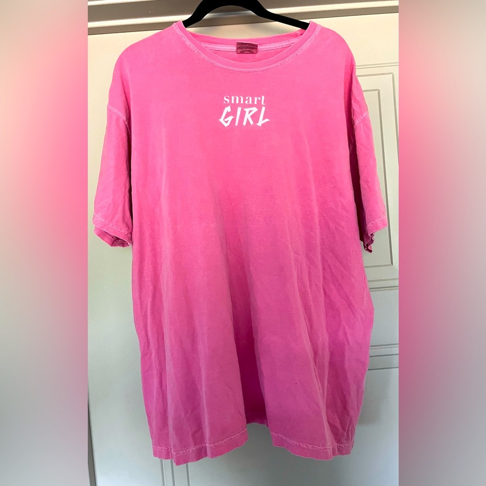 Skullhouse Designs Pink Smart Girl T-shirt Size XL